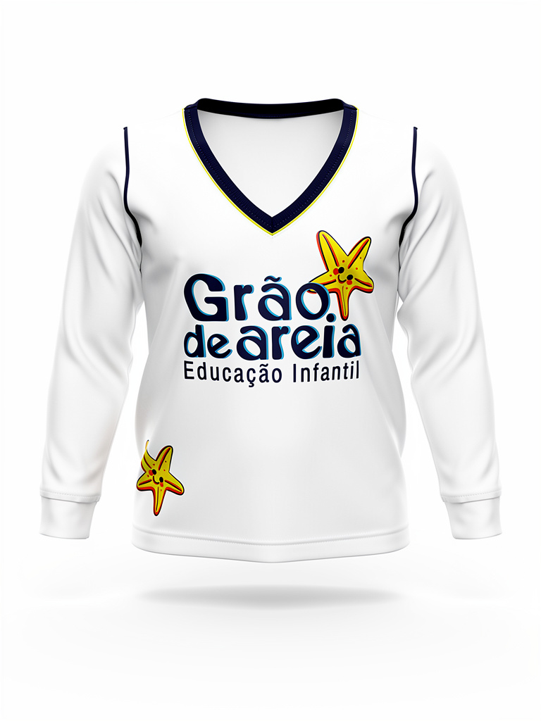 GRAO DE AREIA CAMISA MANGA LONGA